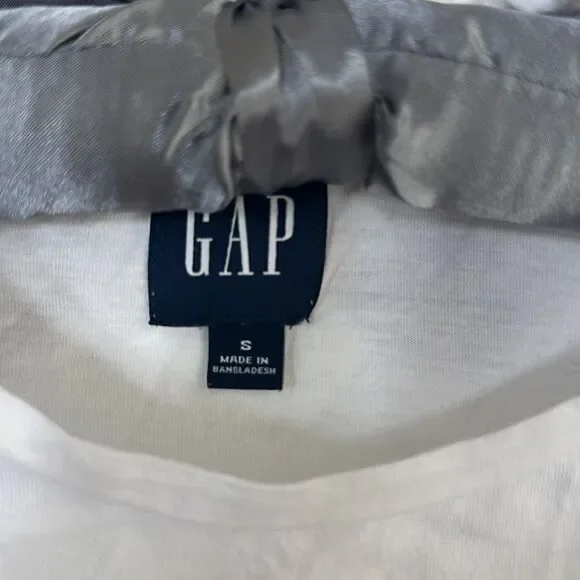 GAP White Flutter Sleeve Tee - Picture 4 of 5